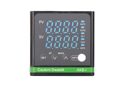 Temperature Controller | AK6-A | 48 mm x 48 mm | PID | 30A | Output Relay | Swastik