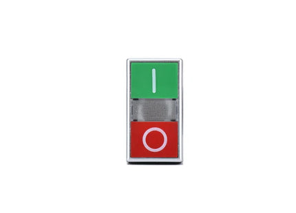 Push Button Double | LA 38 | Square Type | 22 mm | Imported