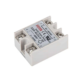 Relays SSR- 40 Amp | Output 90-480 VAC | Input 3-32 VDC | Fotek