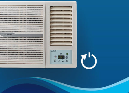 Lloyd 1.5 Ton 3 Star Fixed Speed Window Ac (Copper, 2023 Model, White With Silver Deco Strip, GlW18C3YWSEW)
