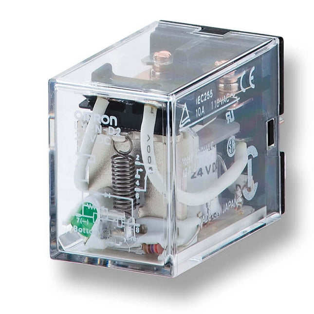 MODEL- LY2N-D2 RELAY 24VDC MAKE OMRON