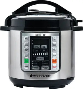 WONDERCHEF Nutri-Pot Electric Pressure Cooker  (6 L, Black & Silver)