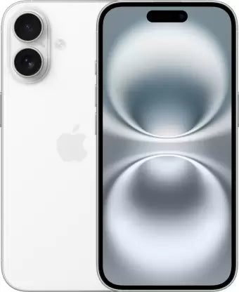 Apple iPhone 16 (White, 128 GB)
