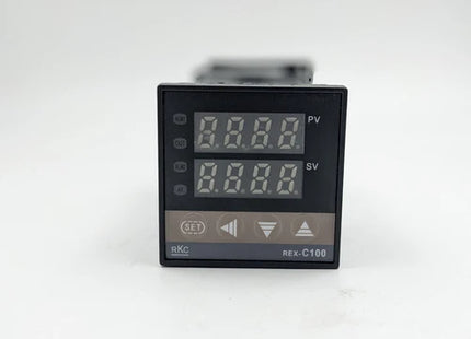 Temperature Controller | REX-C100 | 48 mm x 48 mm | PID | 220 VAC | Output SSR | RKC