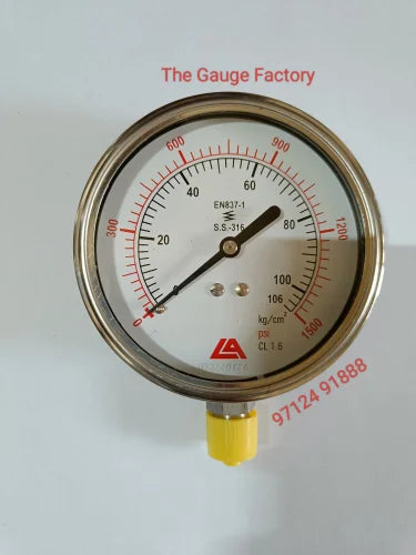MODEL- PRESSURE GAUGE 0-106 KG/CM 1/4 INCH