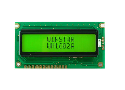 MODEL- WINSTAR LCD WH1602A-YYH-ETK