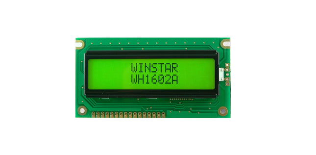 MODEL- WINSTAR LCD WH1602A-YYH-ETK