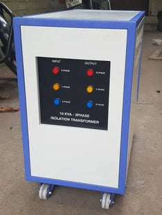 MODEL-10KVA TRANSFORMER 3 PHASE INPUT-415 VOLT 3 PHASE OUTPUT 220 VOLT 3 PHASE