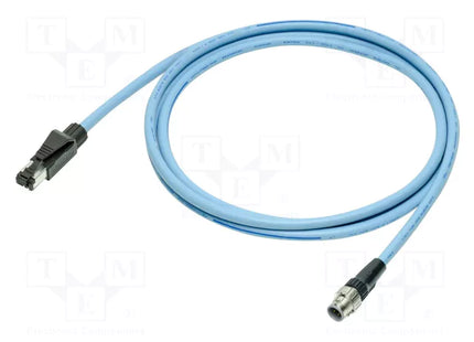 ETHERNET CABLE 2M FQ-WN002 OMRON MAKE FOR FQ CONNECTING, SENSOR TO DISPLAY OR TO PC