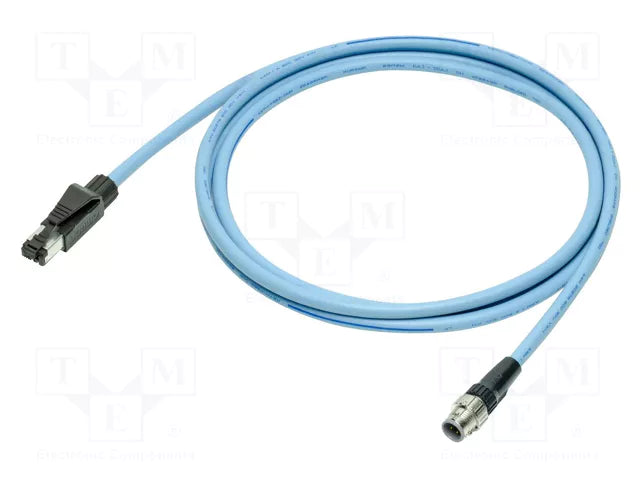 ETHERNET CABLE 2M FQ-WN002 OMRON MAKE FOR FQ CONNECTING, SENSOR TO DISPLAY OR TO PC