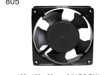 MODEL- 4 FAN DC 24V SQUARE MODEL- 120X120X38MM MAKE- CEYONE