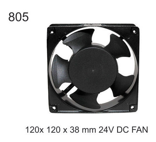 MODEL- 4 FAN DC 24V SQUARE MODEL- 120X120X38MM MAKE- CEYONE