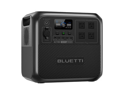 BLUETTI AC180 Solar Portable Power Station | 1,800W 1,152Wh