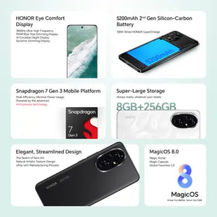Honor 200 5G (Moonlight White, 256 GB)  (8 GB RAM)
