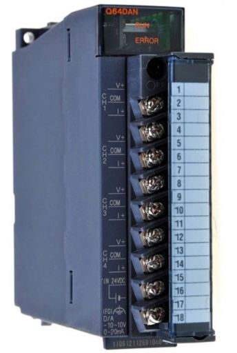 MODEL- ANALOG OUTPUT CARD Q64DAN MAKE MITSUBISHI