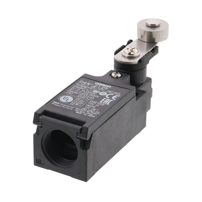 LIMIT SWITCH MODEL-D4N-2120 MAKE- OMRON  SNAP ACTION 1NO/1NC, RESIN LEVER