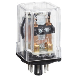 RELAY DPDT 10A, 24VDC, MODEL-MKS2PI DC24  OMRON MAKE