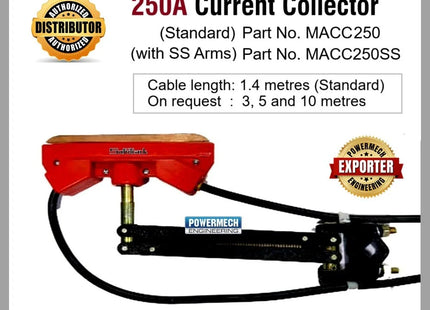 MODEL- CURRENT COLLECTOR 200 AMP 200-250 AMP