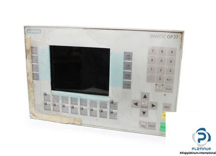 MODEL-SIMATIC OP 27 TYPE-6AV3627-1JK00-0AX0