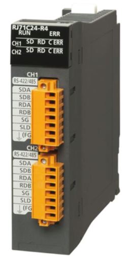 MODEL- SERIAL COMMUNICATION CARD RS 485/422 MODEL RJ71C24-R4 MAKE MITSUBISHI