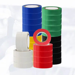 MODEL-PVC TAPE RED YELLOW BLUE AND BLACK 30 PCS EACH
