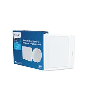 MODEL- LED SLIM LIGHT SIZE 6"X6" SQURE WATT-18 , WHITE COLOUR MAKE PHILIPS
