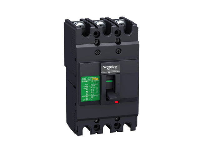MODEL - SCHNEIDER ELECTRIC 63A, 3POLE MCCB EASY