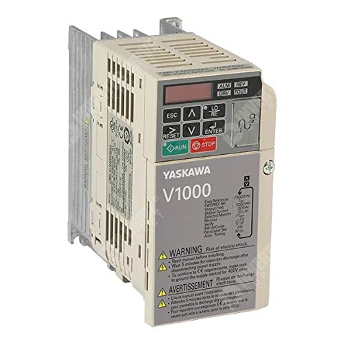 MODEL- VFD DRIVE 7.5KW/10HP YASKAWA V1000 MODEL NO CTMR-VT4A0018FAA FOR 100 T TANK ROTATOR