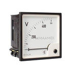 MODEL-  VOLTMETEER 0-500V SIZE 96MMX96MM CLASS 1.0 MAKE RISHAB