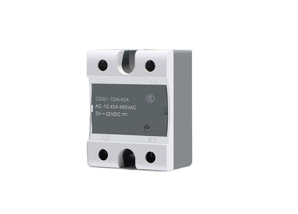 MODEL- SSR RELAY CDG1-1DD/25A LOAD VOLTAGE-DC-12-220VDC LOAD CURRENT-25 AMP INPUT CONTROL VOLTAGE-3V-32VDC MAKE-DELIXI