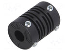 COUPLING ENCODER MODEL:E69-C06B ID-6 MM ON BOTH SIDE,MOC:-ALUMINIUM; OMRON MAKE
