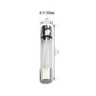 MODEL- FAST BLOW 6X30 GLASS TUBE FUSE 0.5 AMP