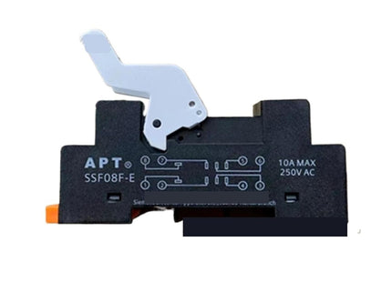 MODEL- RELAY BASE APT SSF08F 10A MAX 250VAC