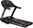 PowerMax Fitness TD-A1 6HP Motorised Foldable Treadmill for Home User Wt. 120kg 15 Lvl Auto-Incline Running Machine for pro-workout, Top Speed 14 km/ph, Speaker, Aux, LCD Display, Bluetooth for app