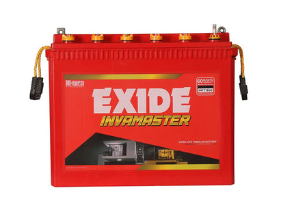 EXIDE INVAMASTER IMTT1500, 12V 150Ah Tall Tubular Inverter Battery for Home and Office with Warranty - 60 Months (36 FOC+24Pro Rata)