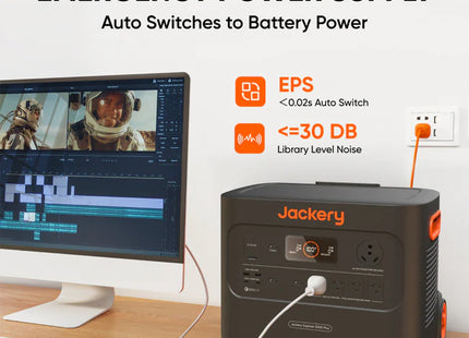 Jackery Solar Generator 2000 Plus Kit (6kWh)