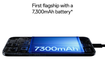 OnePlus 15 | 12GB+256GB | Infinite Black | India's First Snapdragon® 8 Elite Gen 5 | 7300mAh Battery | Personalised AI | Game-Changing 165Hz Display | Triple 50MP Camera with 4K 120fps Dolby Vision