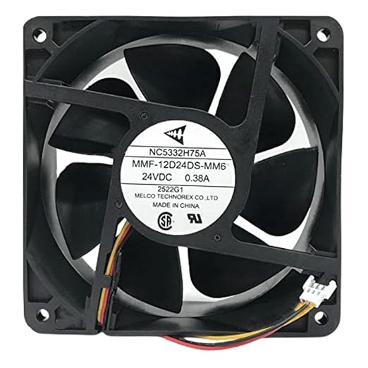 MODEL-COOLING FAN; SANYO DENKI MMF-12D24DSMM6 BKO-NC5332H75A