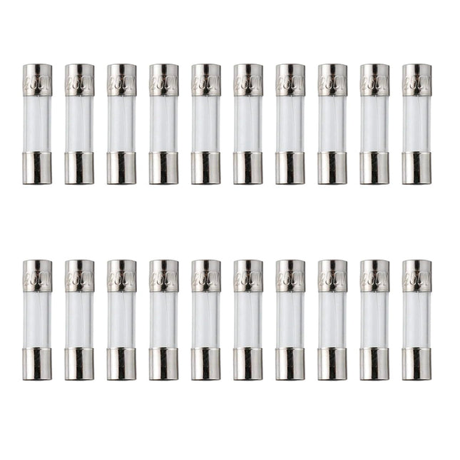 MODEL- FAST BLOW 5X20 GLASS TUBE FUSE 6 AMP