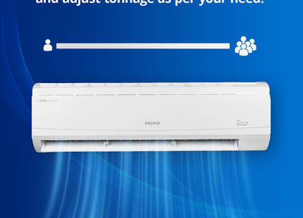 Voltas 2 Ton 3 Star, Fixed Speed Split AC (Copper, Anti Fungi Technology, Anti-dust Filter, 243 Vectra Plus, White)