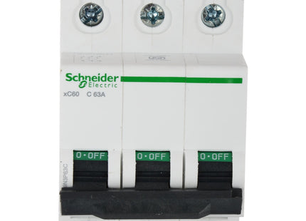 MODEL- MCB-63 AMP 3POLE SCHNEIDER