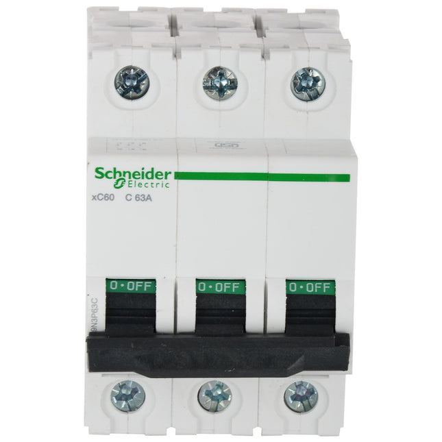 MODEL- MCB-63 AMP 3POLE SCHNEIDER