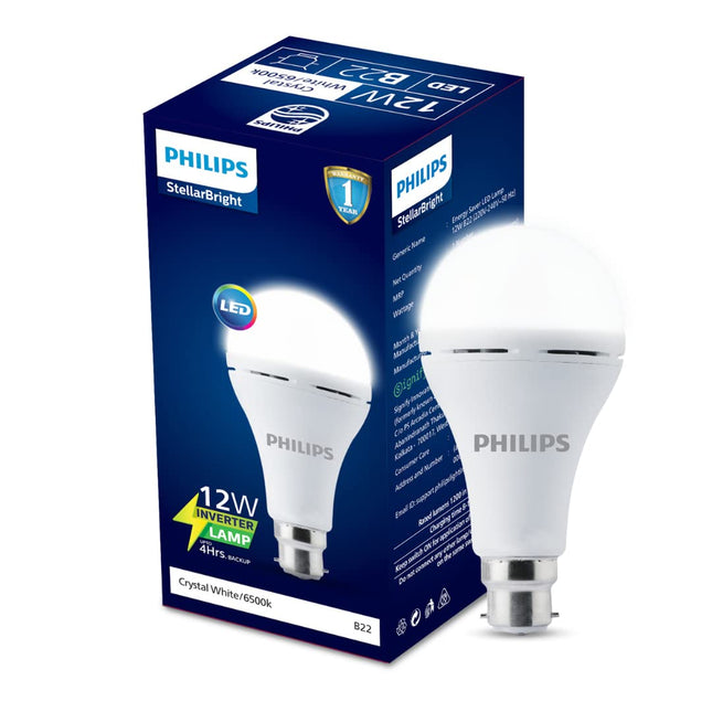 MODEL- RECHARGEBLE BULB-12W MAKE PHILLIPS