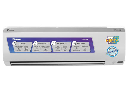 Daikin 1.5 Ton 3 Star Inverter Split AC (Copper, PM 2.5 Filter, Triple Display, Dew Clean Technology, Coanda Airflow, 2024 Model, MTKL50U, White)