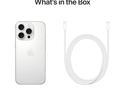 iPhone 16 Pro 128 GB: 5G Mobile Phone with Camera Control, 4K 120 fps Dolby Vision and a Huge Leap in Battery Life. Works with AirPods; White Titanium