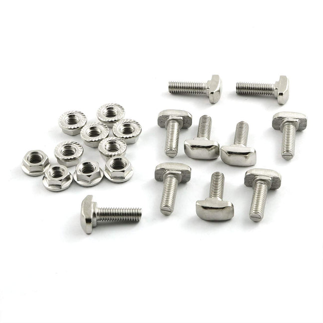 20MM ALUMINIUM PROFILE LOCK NUT DIA 6MM