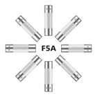 MODEL- FAST BLOW 5X20 CERAMIC TUBE FUSE 6 AMP