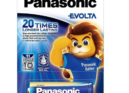MODEL- 1.5V ALKALINE BATTERY PANASONIC EVOLTA AA SIZE LR6