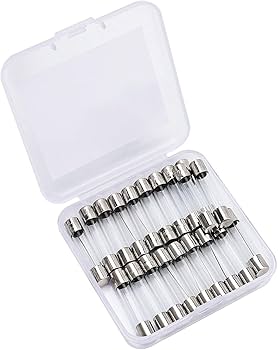 MODEL- FAST BLOW 6X30 GLASS TUBE FUSE 8 AMP