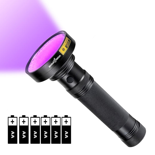 Model-18w 100 led UV Torch 395nm wavelength Ultraviolet